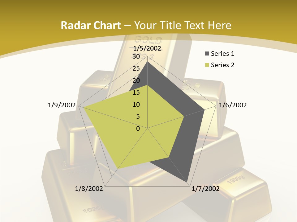 Elderly Touching Two PowerPoint Template