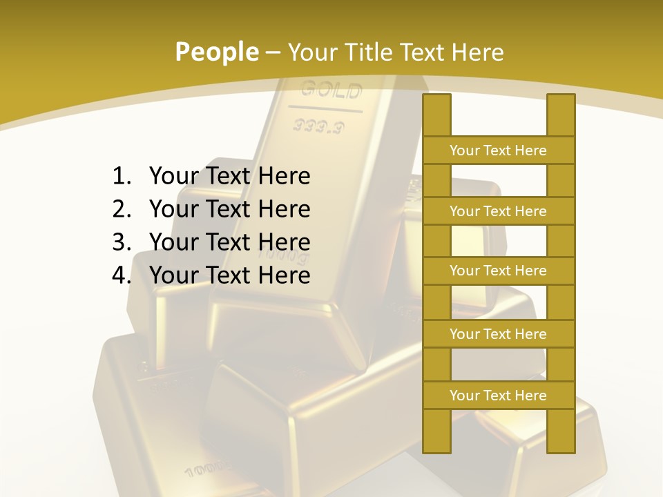 Elderly Touching Two PowerPoint Template