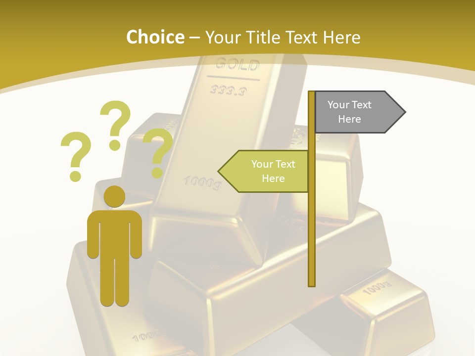 Elderly Touching Two PowerPoint Template