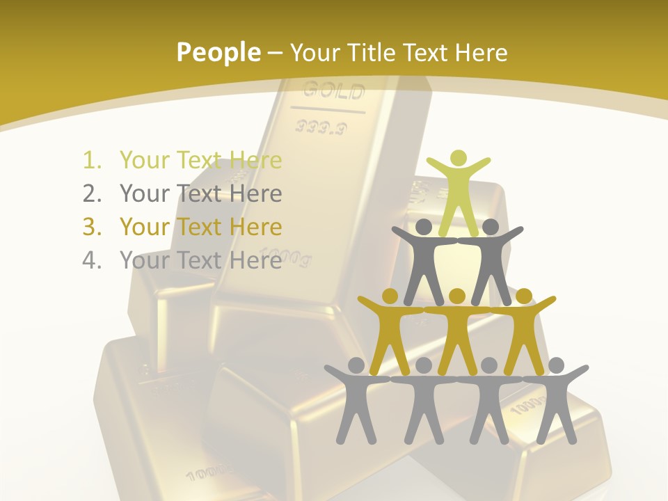 Elderly Touching Two PowerPoint Template