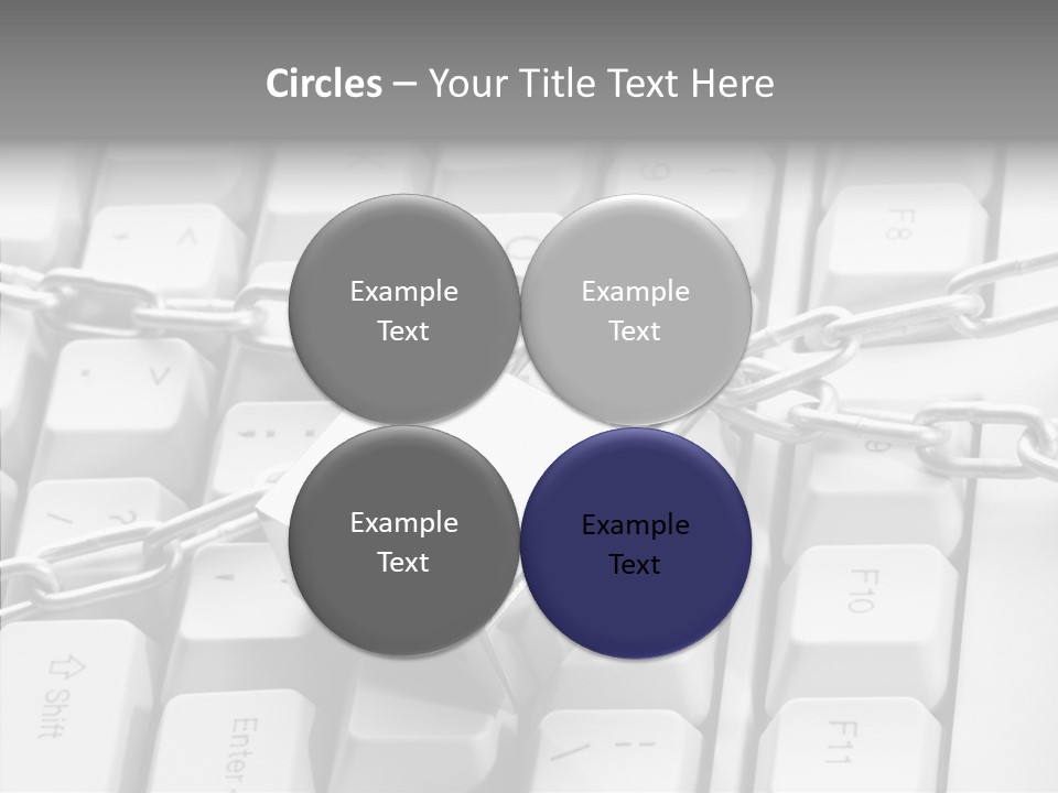 Elderly Hand Finger PowerPoint Template