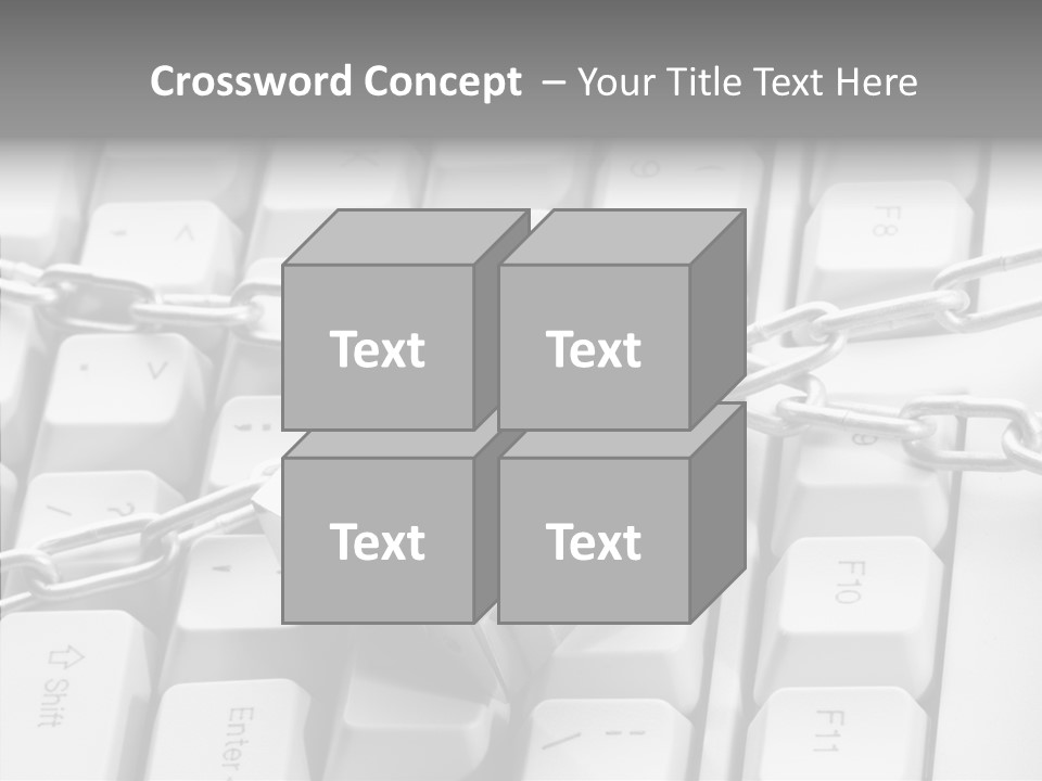 Elderly Hand Finger PowerPoint Template