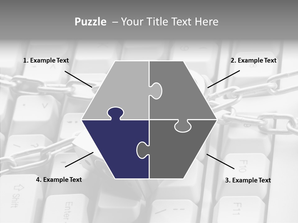 Elderly Hand Finger PowerPoint Template