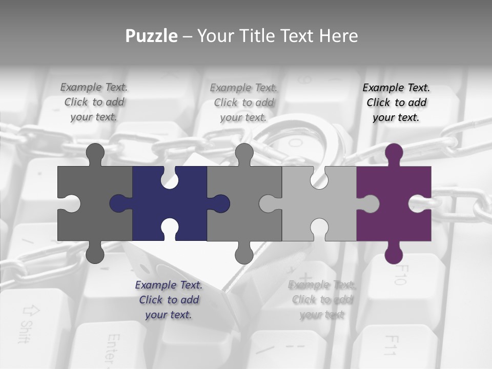 Elderly Hand Finger PowerPoint Template