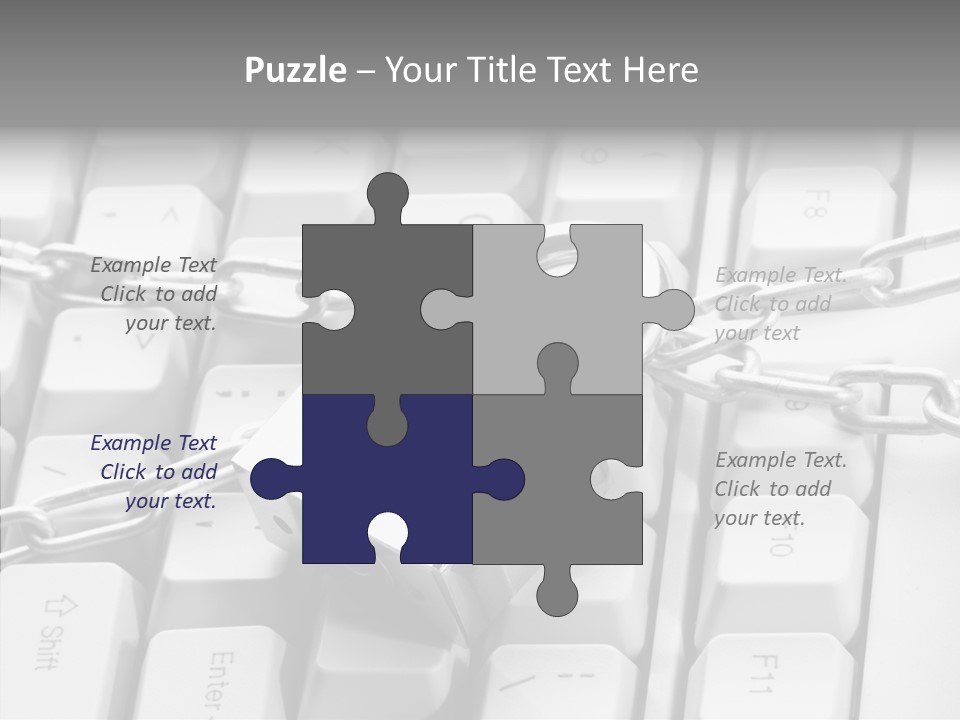 Elderly Hand Finger PowerPoint Template