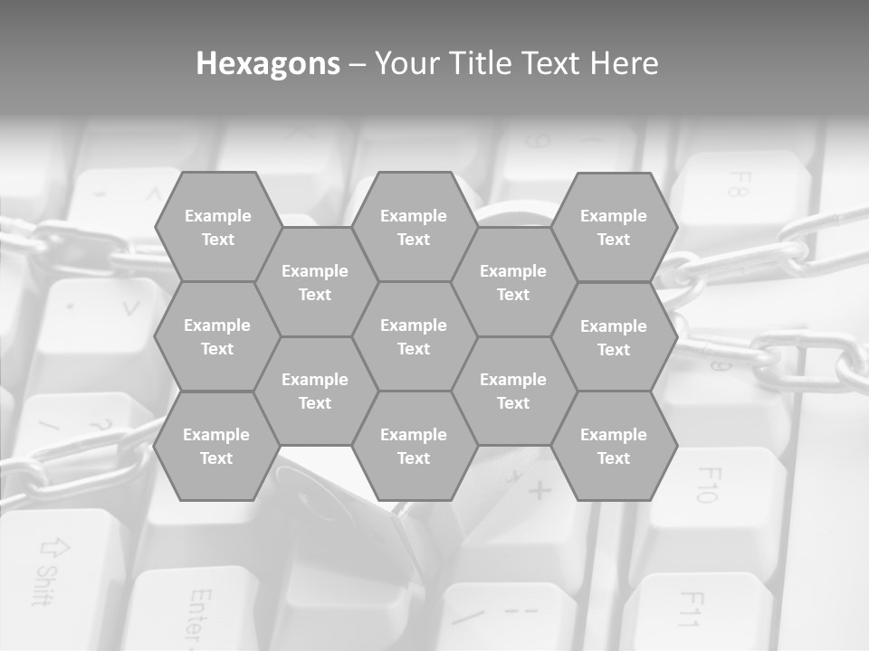 Elderly Hand Finger PowerPoint Template