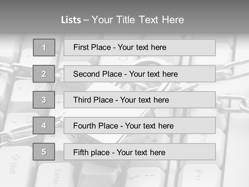 Elderly Hand Finger PowerPoint Template