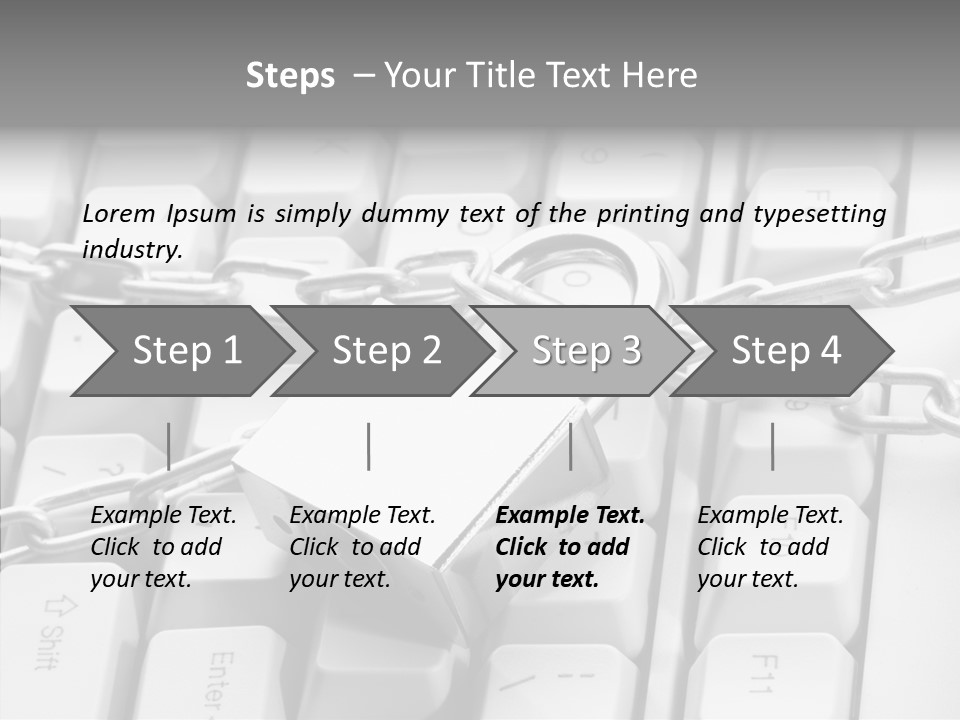 Elderly Hand Finger PowerPoint Template