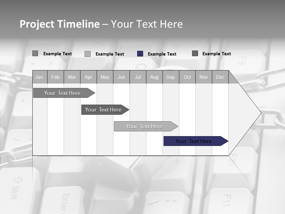 Elderly Hand Finger PowerPoint Template