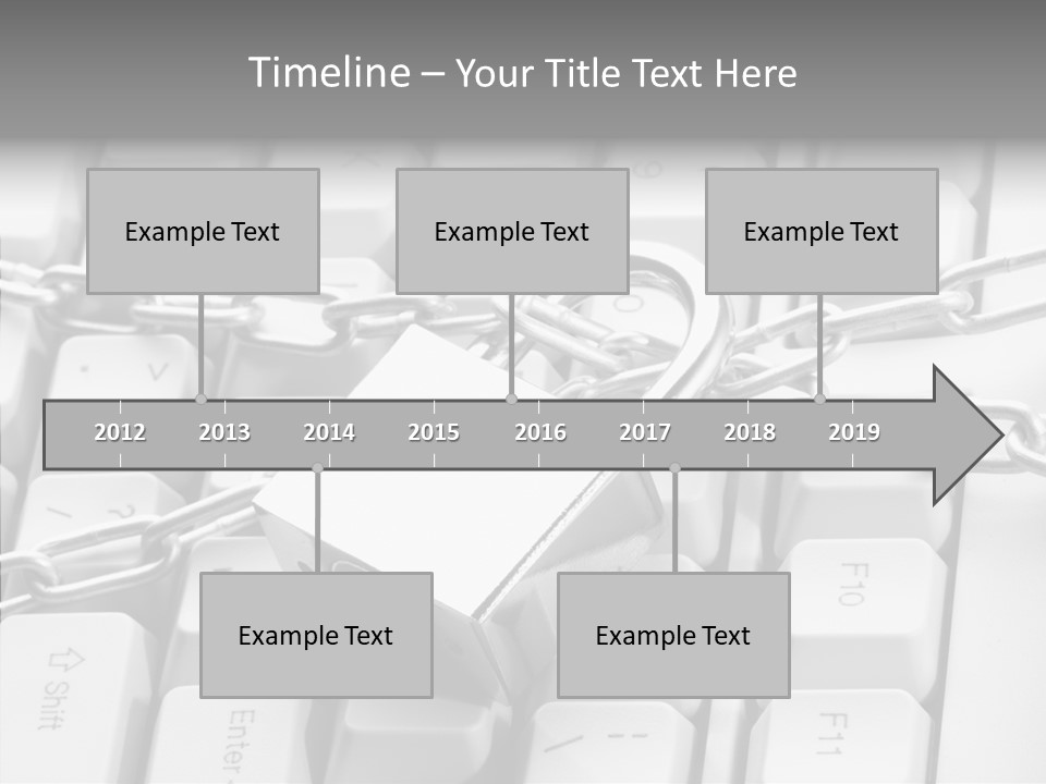 Elderly Hand Finger PowerPoint Template