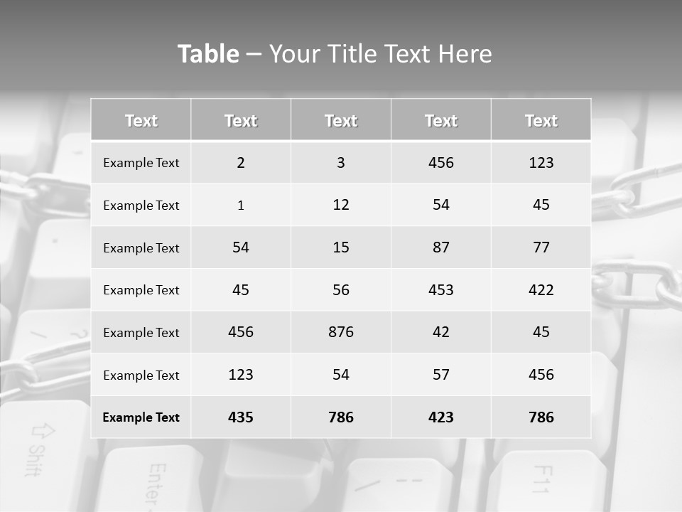 Elderly Hand Finger PowerPoint Template