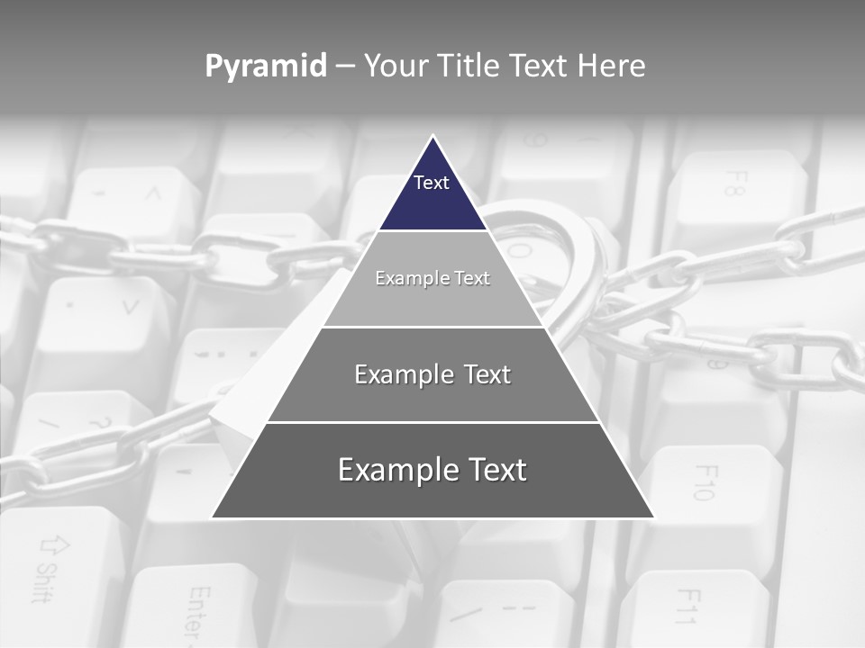 Elderly Hand Finger PowerPoint Template