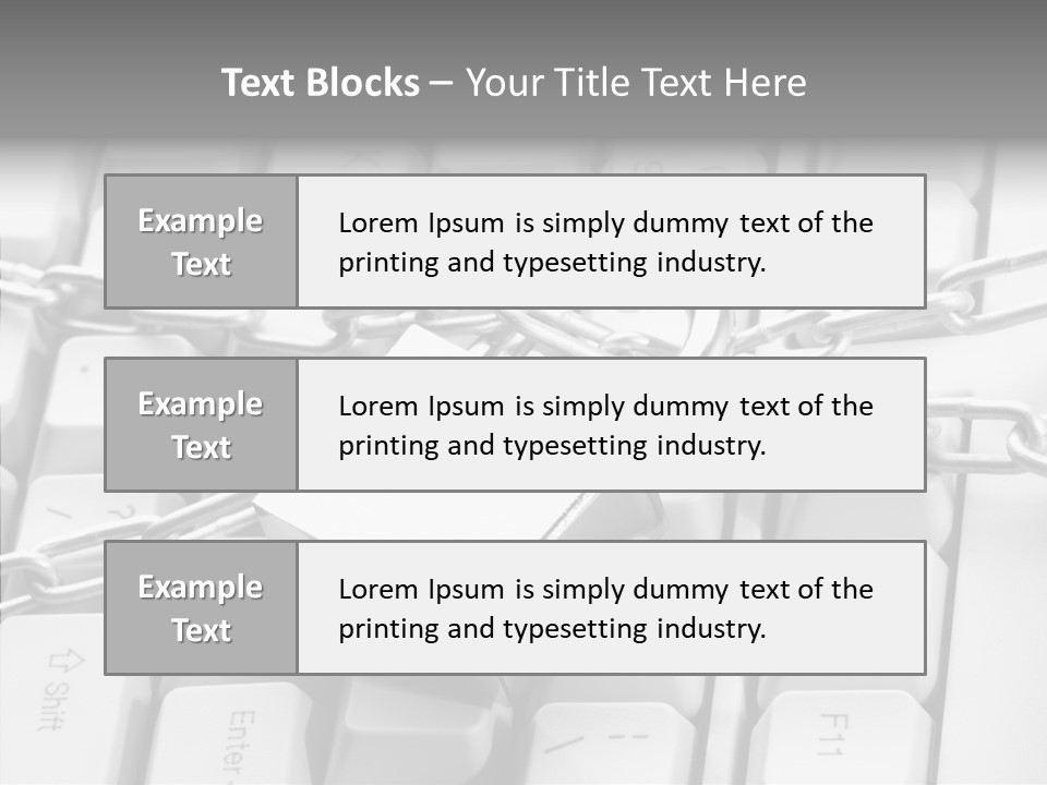 Elderly Hand Finger PowerPoint Template
