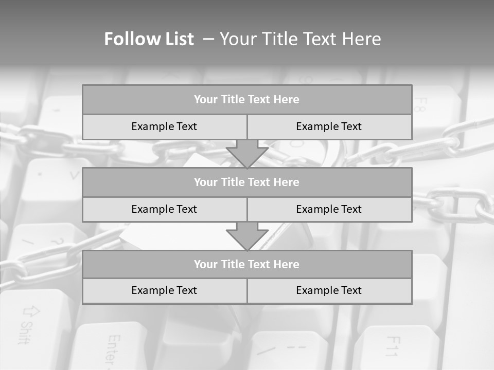 Elderly Hand Finger PowerPoint Template