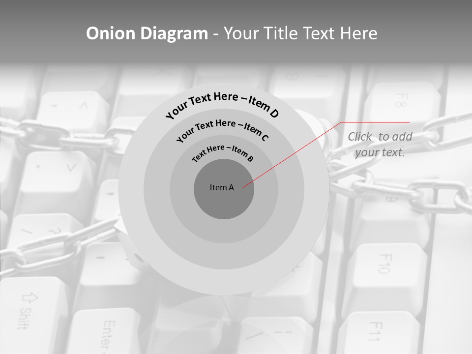 Elderly Hand Finger PowerPoint Template