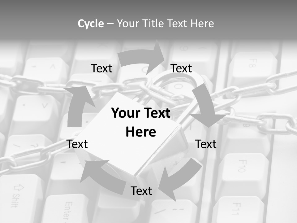 Elderly Hand Finger PowerPoint Template