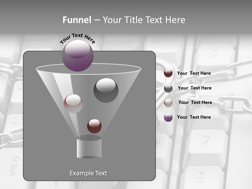 Elderly Hand Finger PowerPoint Template