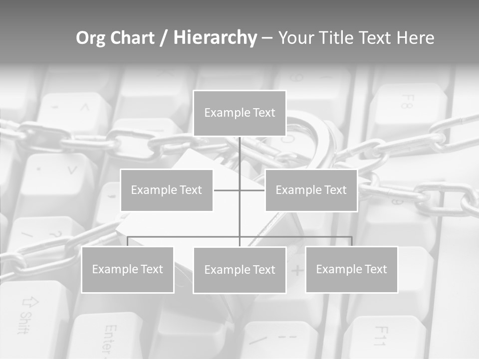 Elderly Hand Finger PowerPoint Template