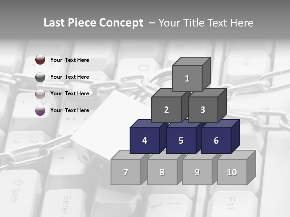 Elderly Hand Finger PowerPoint Template