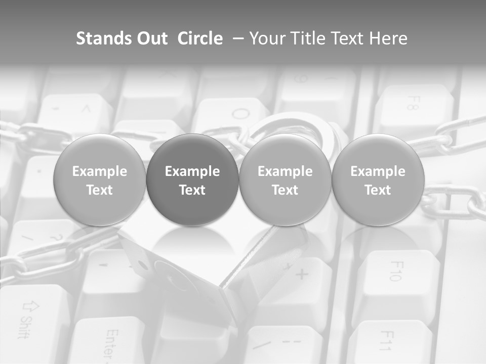 Elderly Hand Finger PowerPoint Template