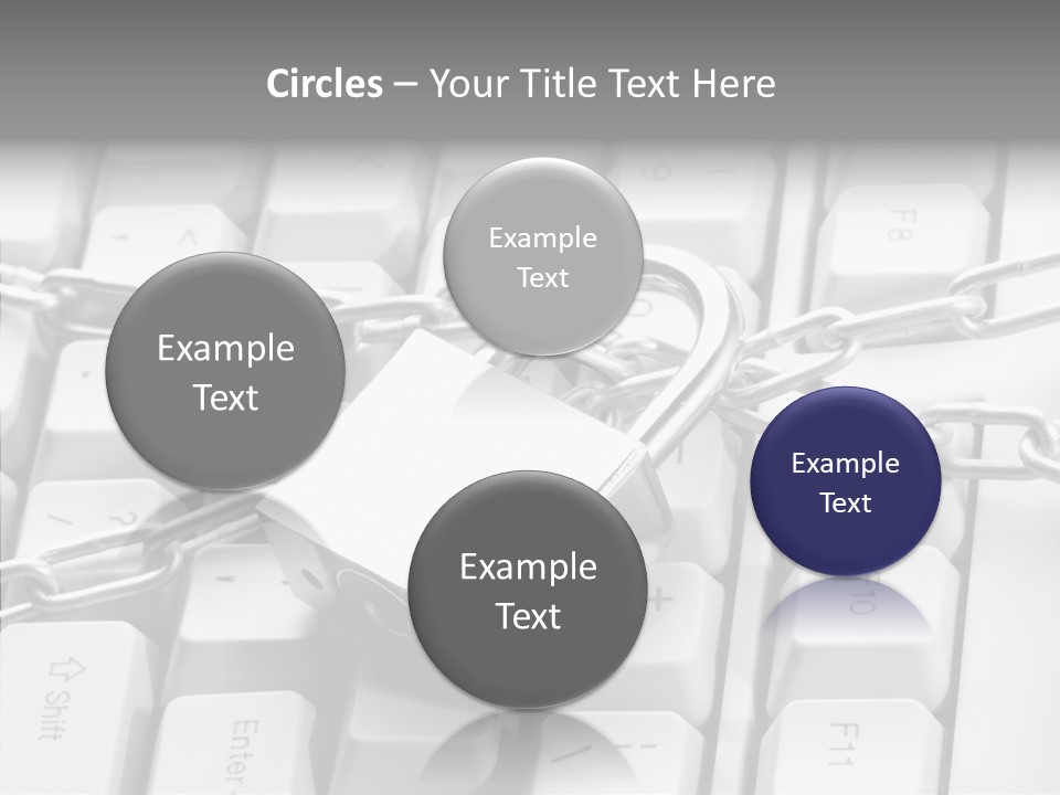 Elderly Hand Finger PowerPoint Template