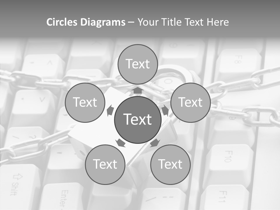 Elderly Hand Finger PowerPoint Template