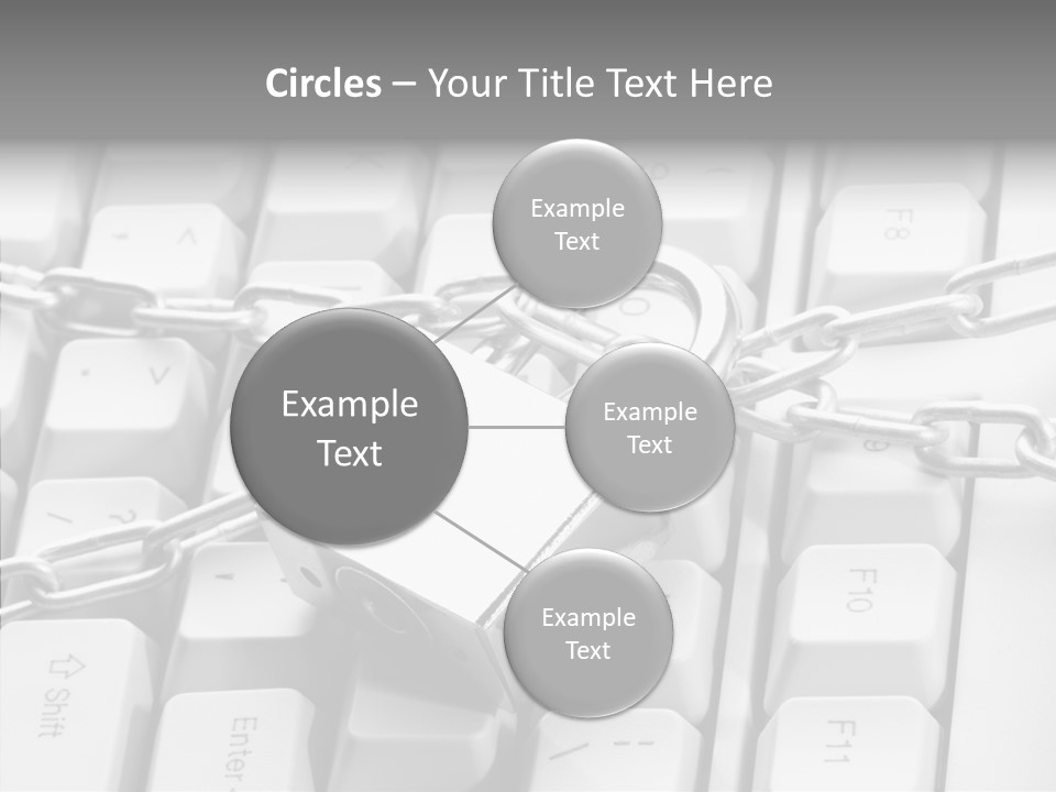 Elderly Hand Finger PowerPoint Template