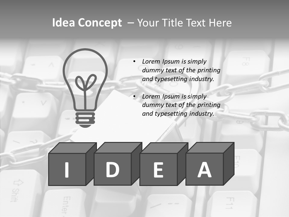 Elderly Hand Finger PowerPoint Template