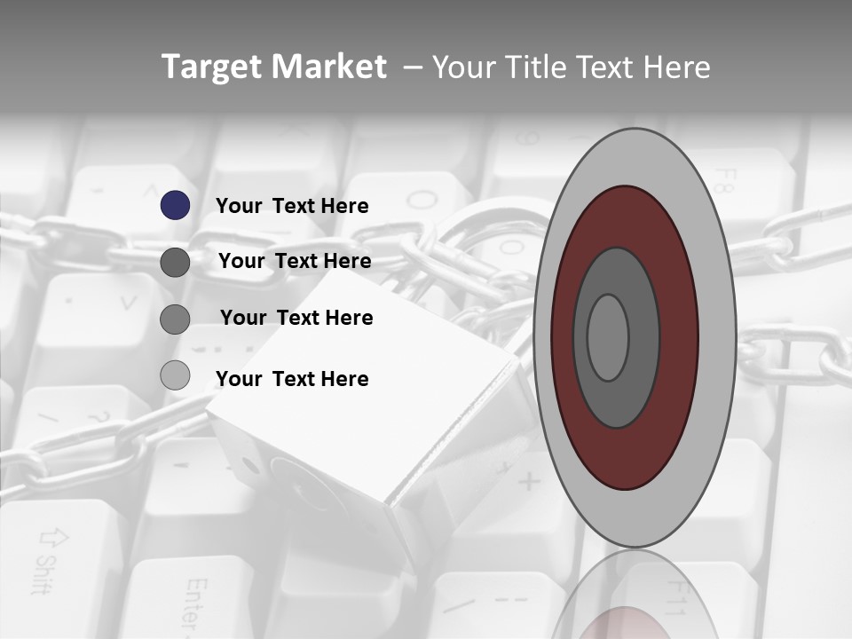 Elderly Hand Finger PowerPoint Template