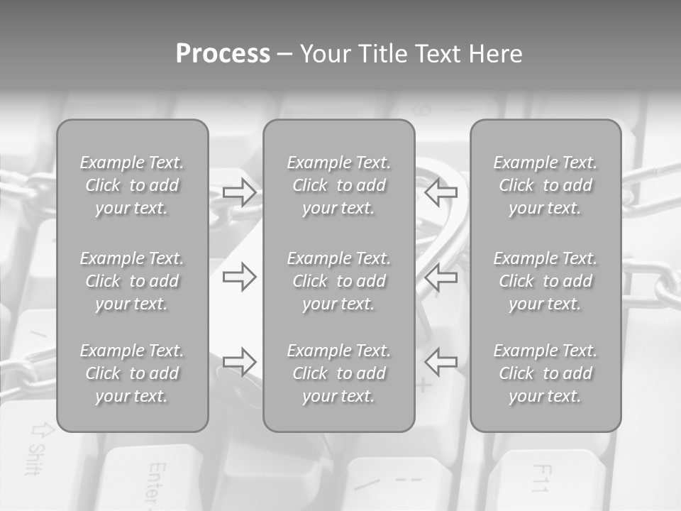 Elderly Hand Finger PowerPoint Template