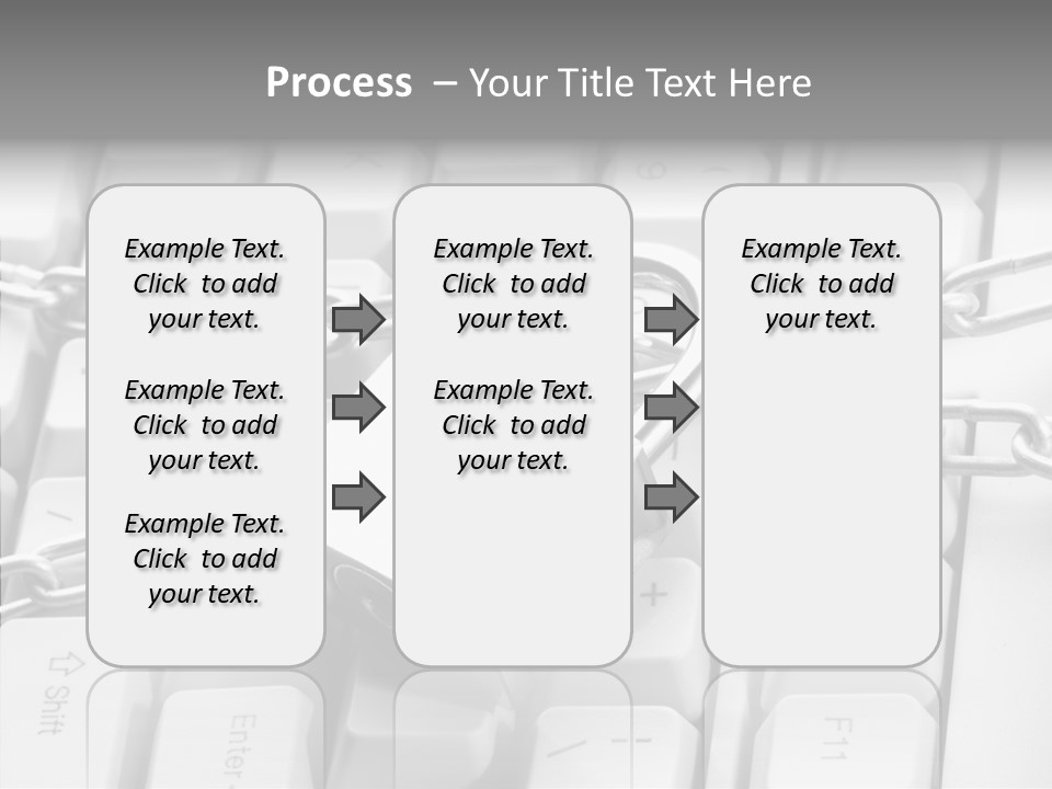 Elderly Hand Finger PowerPoint Template