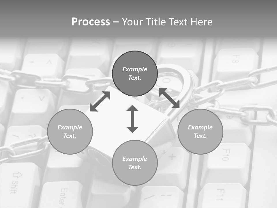 Elderly Hand Finger PowerPoint Template