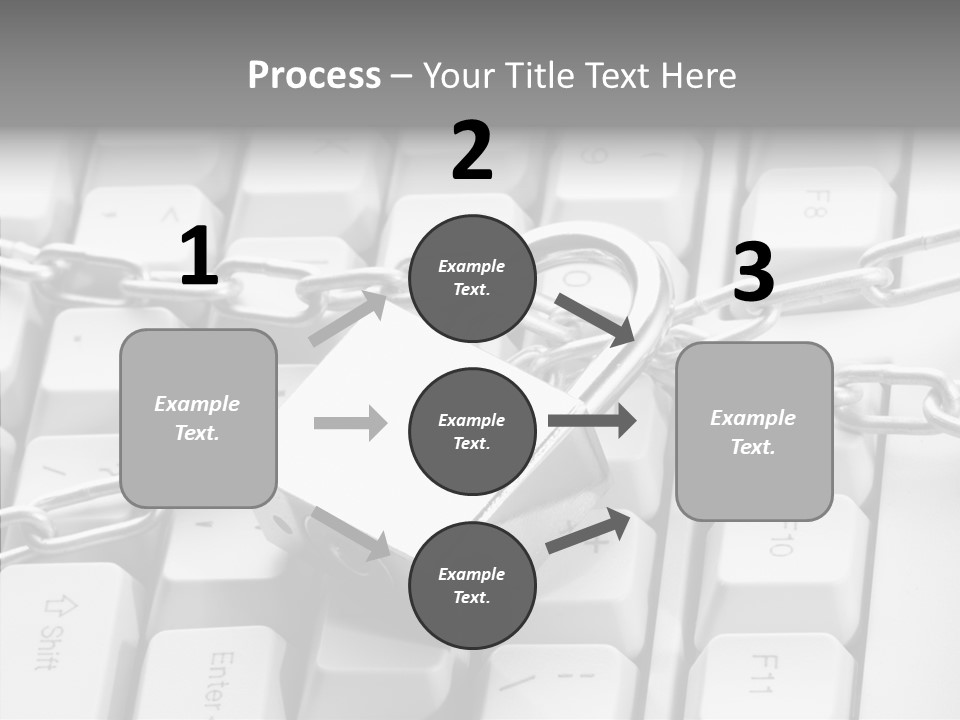 Elderly Hand Finger PowerPoint Template