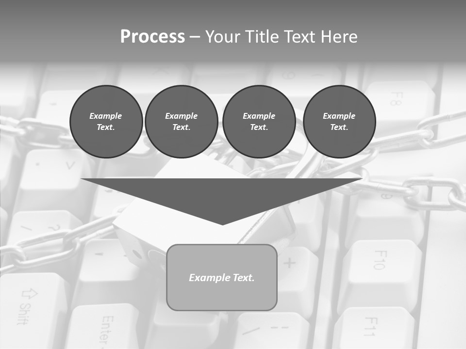 Elderly Hand Finger PowerPoint Template