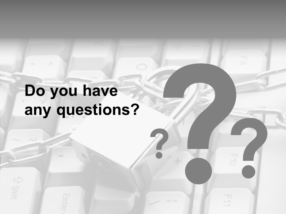 Elderly Hand Finger PowerPoint Template