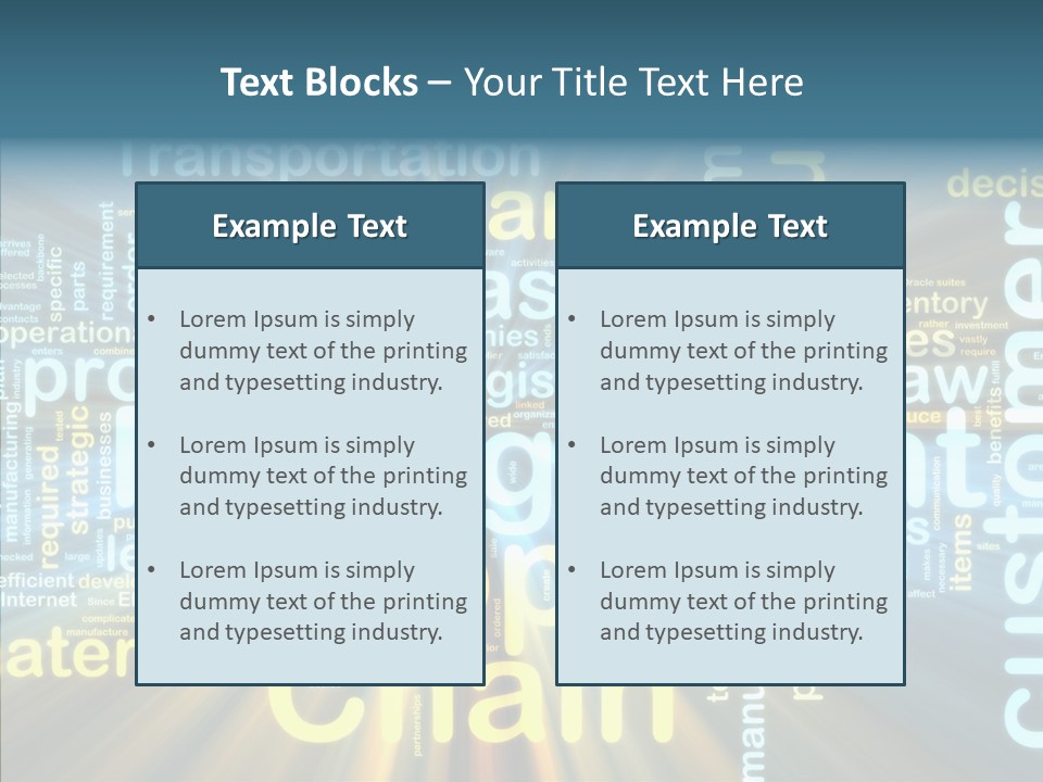 Background Hold Assist PowerPoint Template