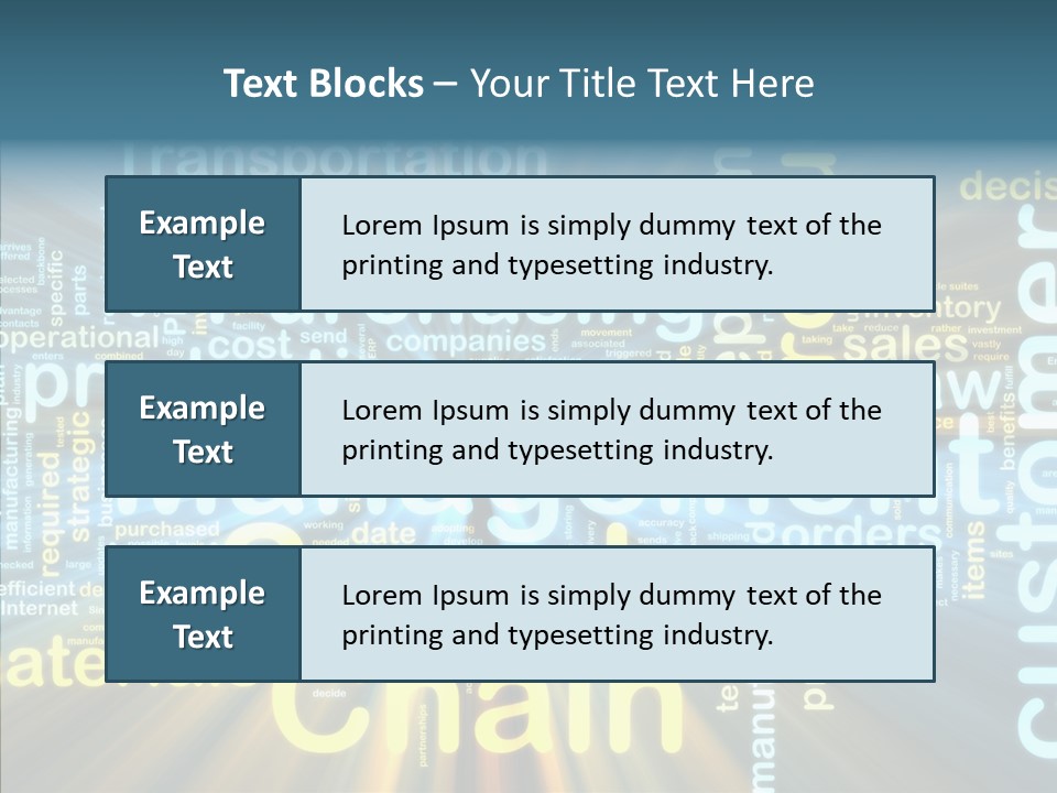 Background Hold Assist PowerPoint Template