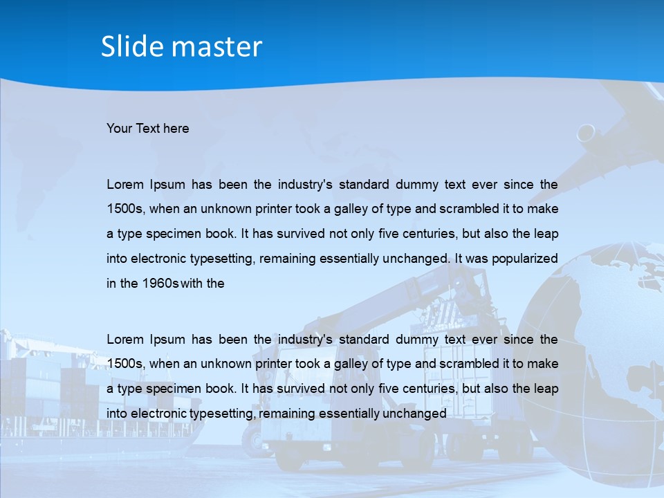 White Holding Hands Elder PowerPoint Template