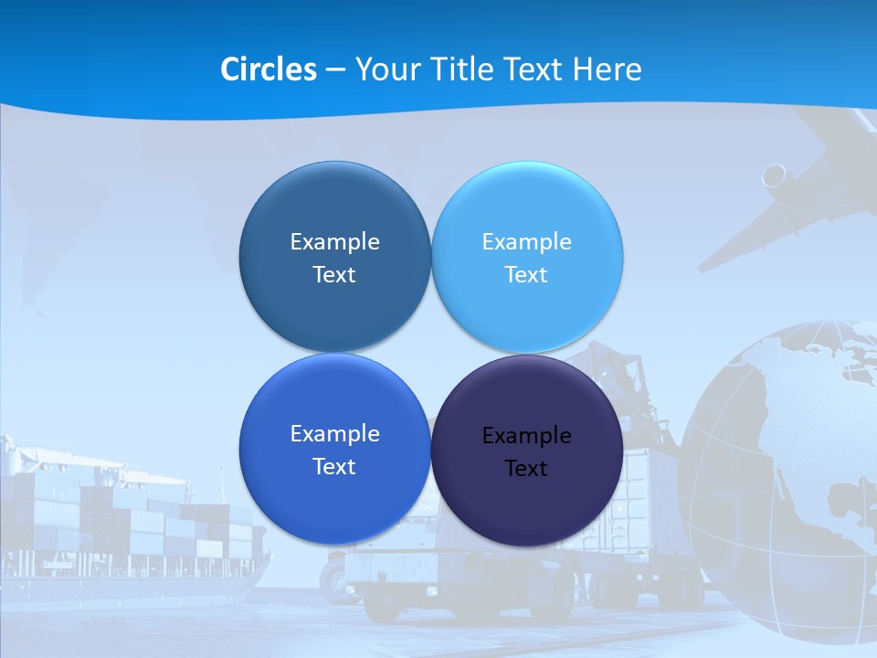 White Holding Hands Elder PowerPoint Template