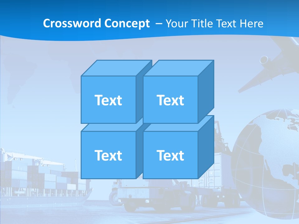White Holding Hands Elder PowerPoint Template