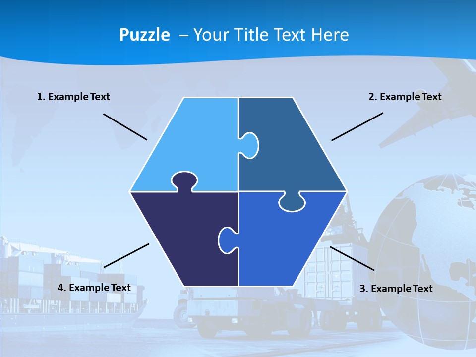 White Holding Hands Elder PowerPoint Template