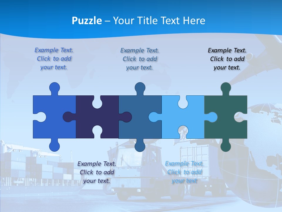 White Holding Hands Elder PowerPoint Template