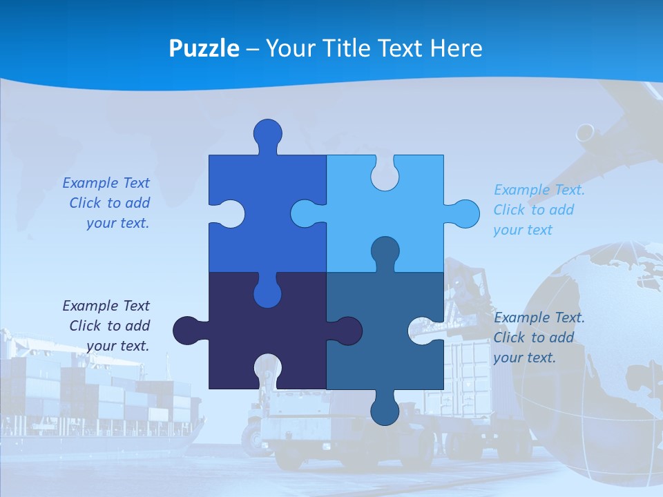 White Holding Hands Elder PowerPoint Template