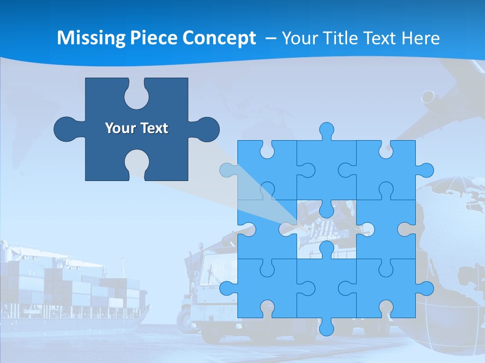 White Holding Hands Elder PowerPoint Template