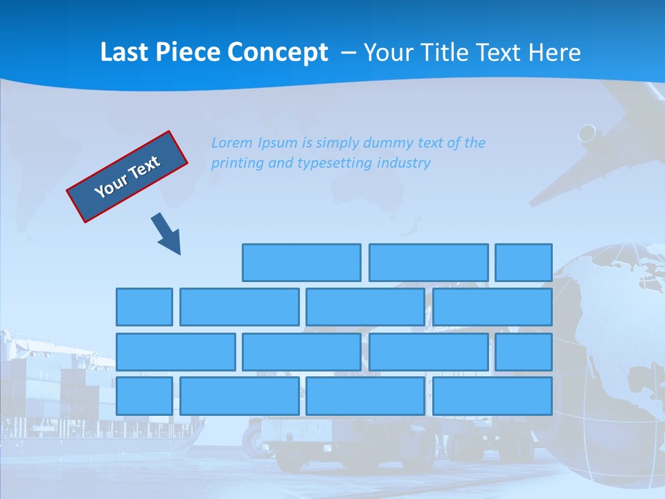 White Holding Hands Elder PowerPoint Template