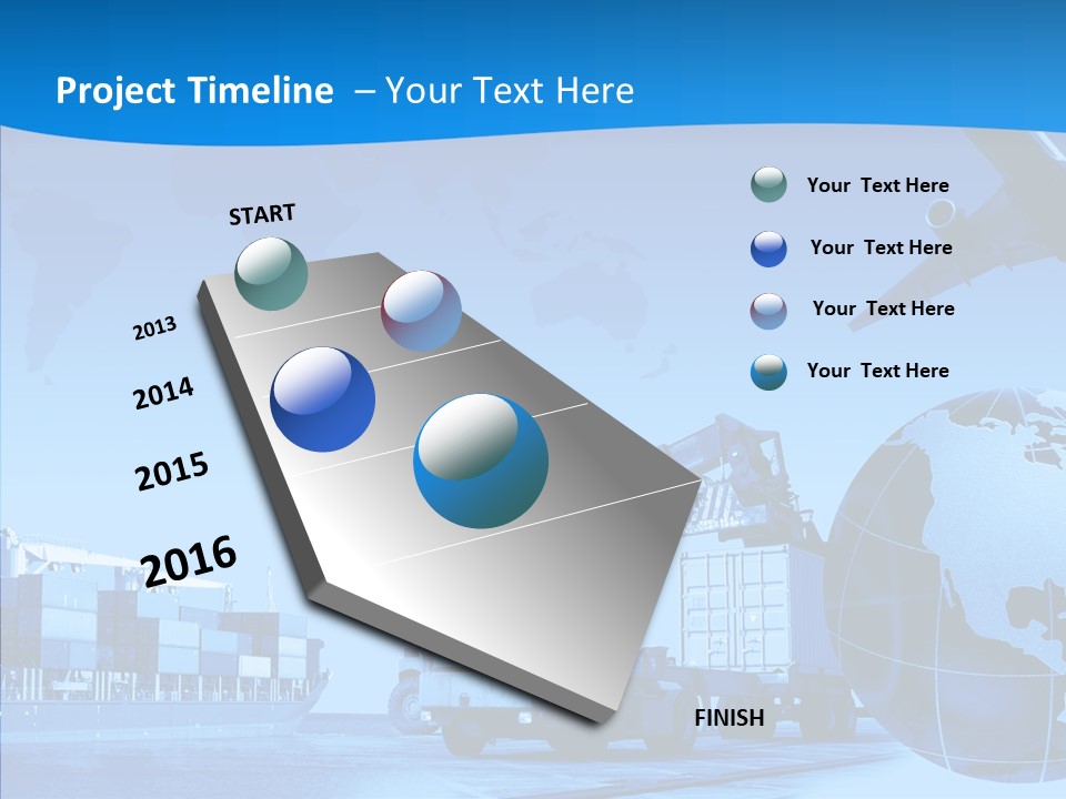 White Holding Hands Elder PowerPoint Template