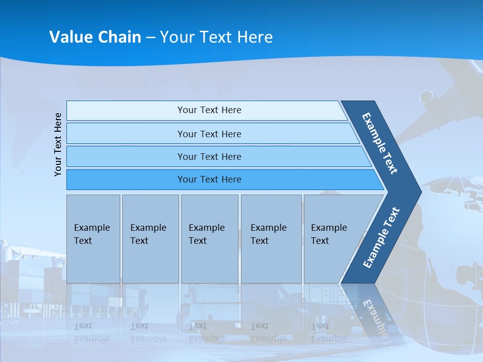White Holding Hands Elder PowerPoint Template
