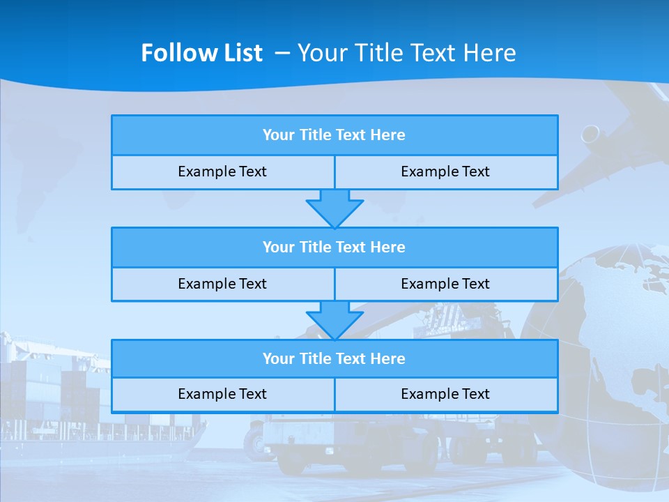 White Holding Hands Elder PowerPoint Template