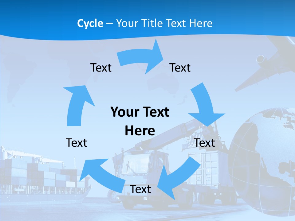 White Holding Hands Elder PowerPoint Template