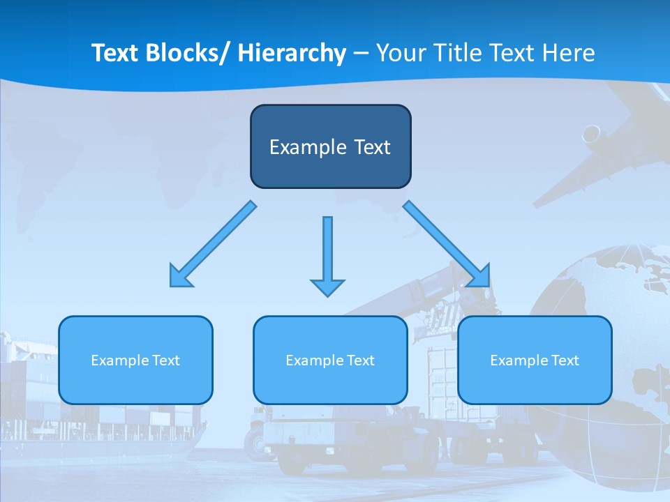 White Holding Hands Elder PowerPoint Template